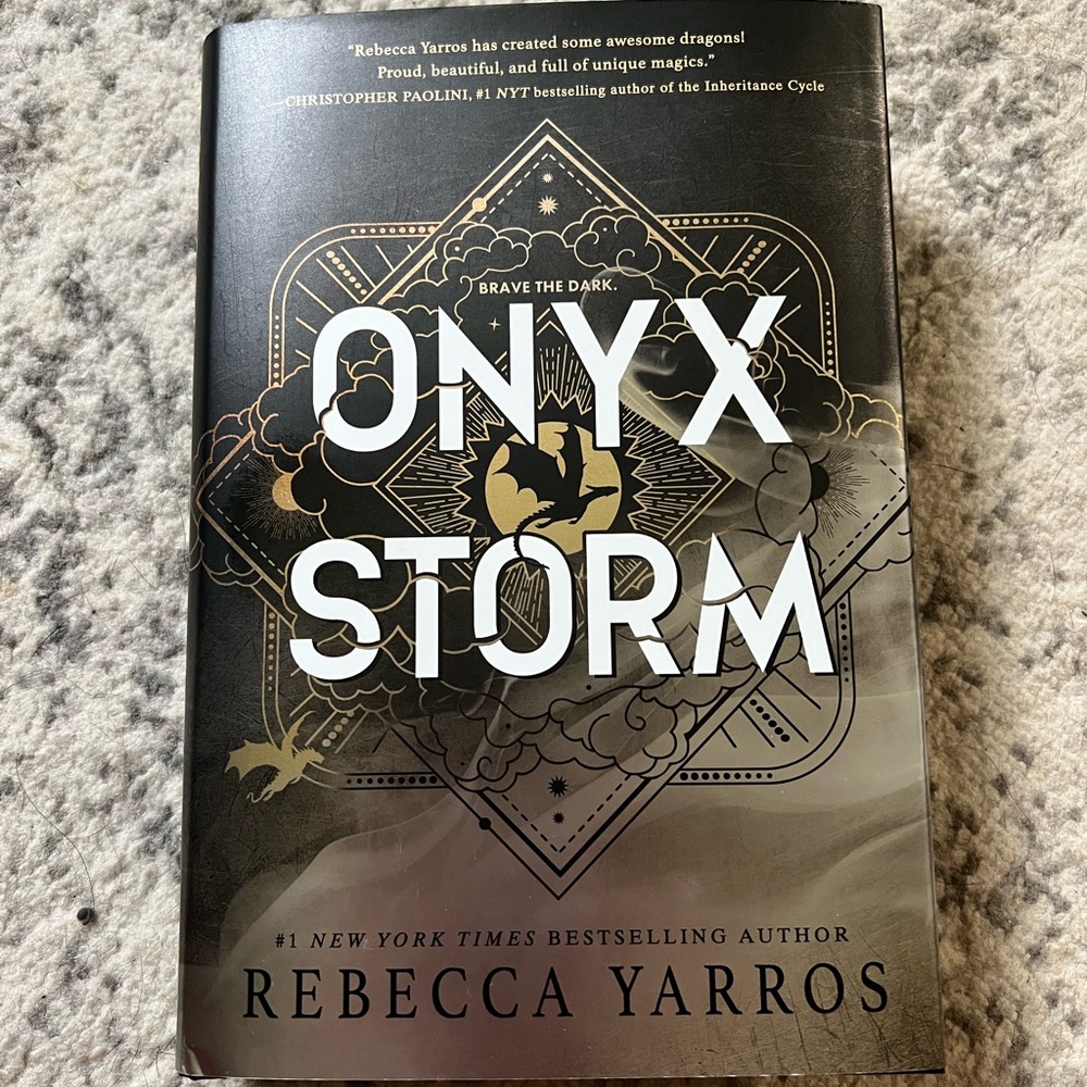 Onyx Storm Hardcover Book
